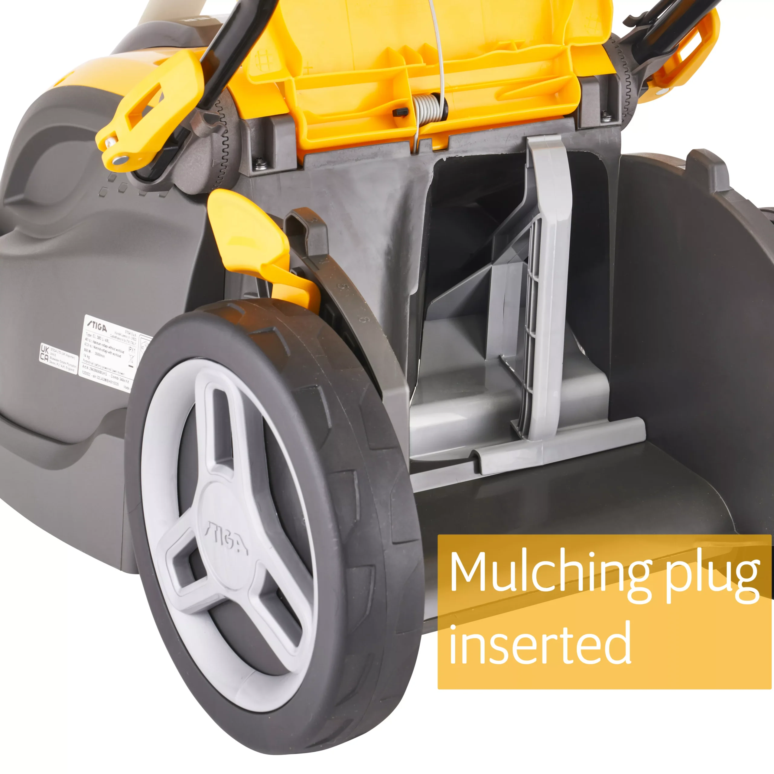 Stiga 48V Range Combi 344e Kit / 294426068/UKS Cordless 48V Rotary Lawnmower 8 Stiga 48V Range Combi 344e Kit / 294426068/UKS Cordless 48V Rotary Lawnmower - Image 6