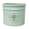 Verve Barcău Olive Ceramic Circular Plant Pot (Dia)20cm -Greenie Shop verve barcau olive ceramic circular plant pot dia 20cm5059340327747 02c