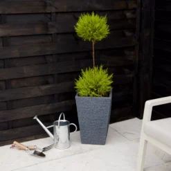 Verve Sinni Grey Square Planter 5 Verve Sinni Grey Square Planter -Greenie Shop verve sinni grey square planter5059340327518 01i