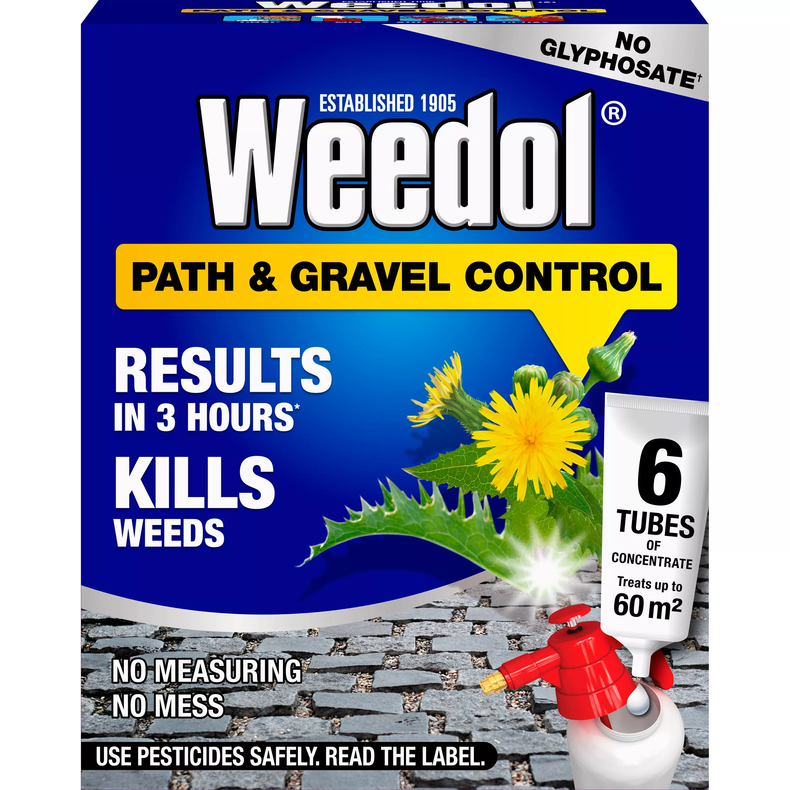 Weedol Path & Gravel Concentrated Weed Killer 0.17L, Pack Of 6 3 Weedol Path & Gravel Concentrated Weed Killer 0.17L, Pack Of 6