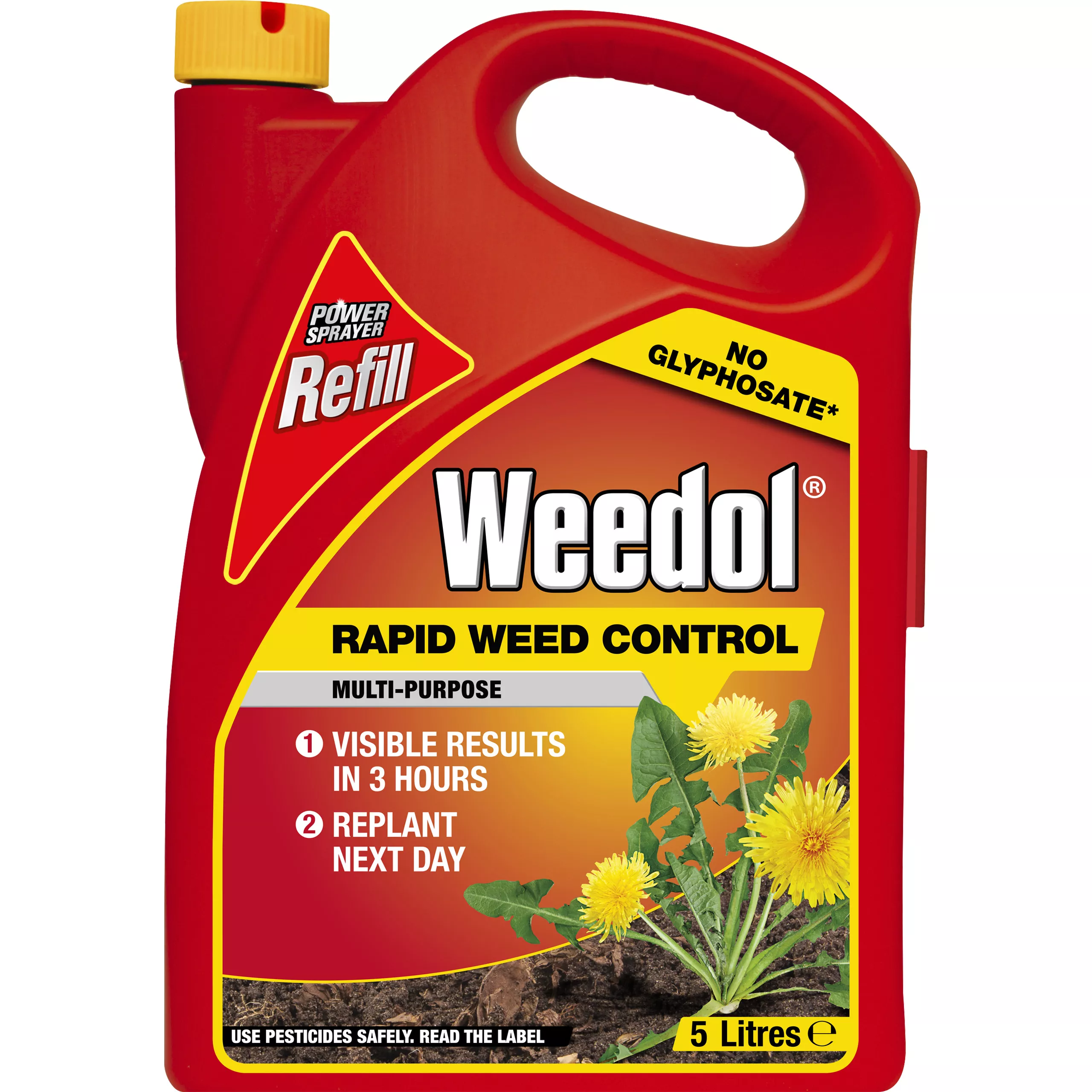 Weedol Refill Rapid Weed Killer 5L 5kg 3 Weedol Refill Rapid Weed Killer 5L 5kg
